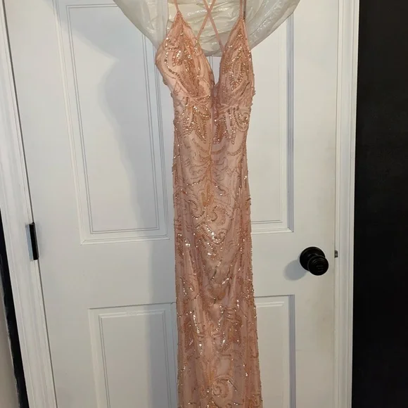Dresses | Pink Beaded Prom Dress | Poshmark Dresses | Pink Beaded Prom Dress | Poshmark